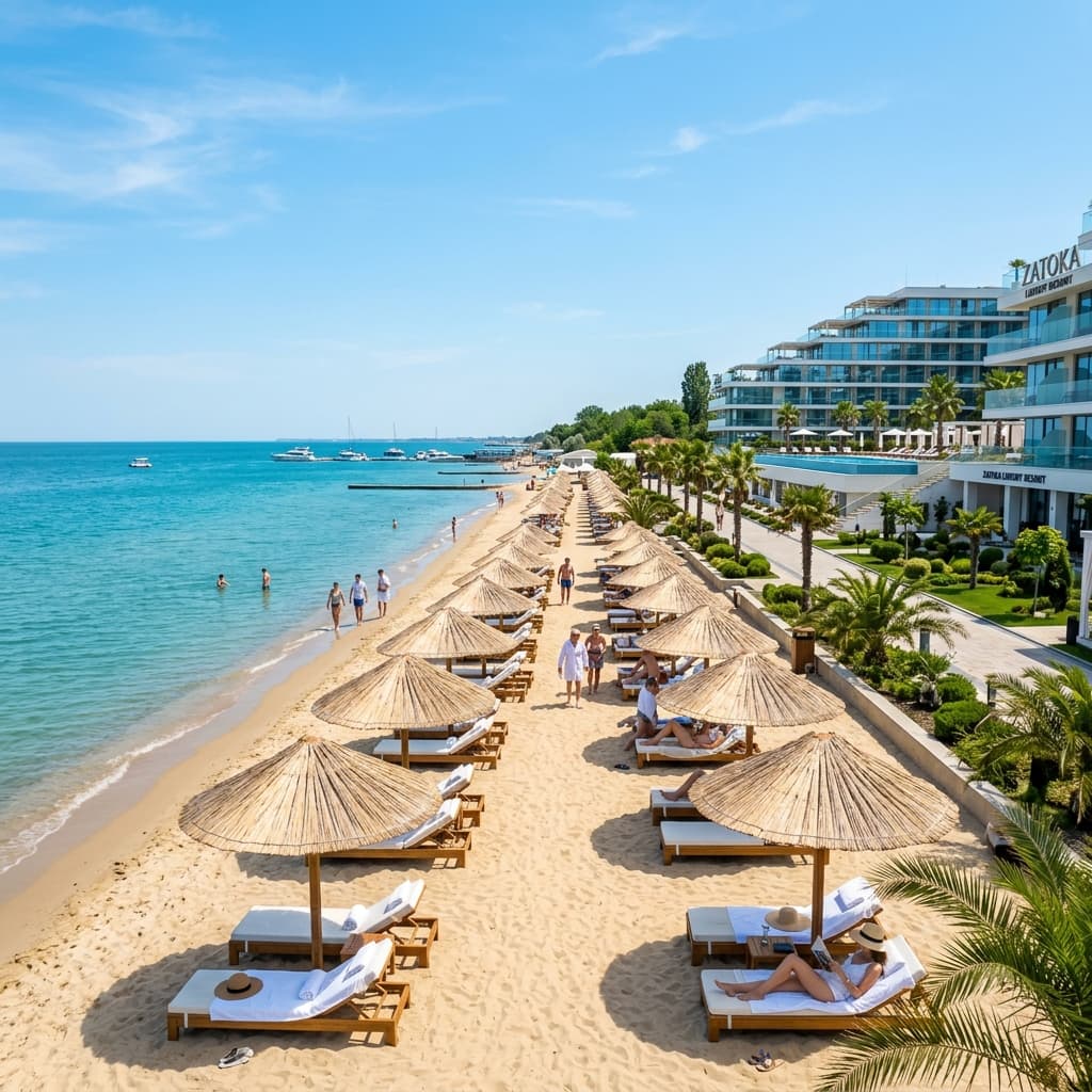 Beautiful Black Sea Beach